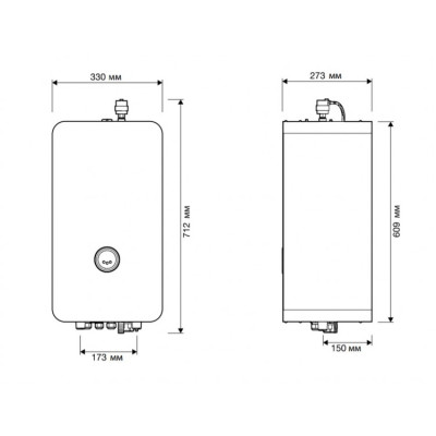 Електричний котел Bosch Tronic Heat 3500 12 кВт ErP