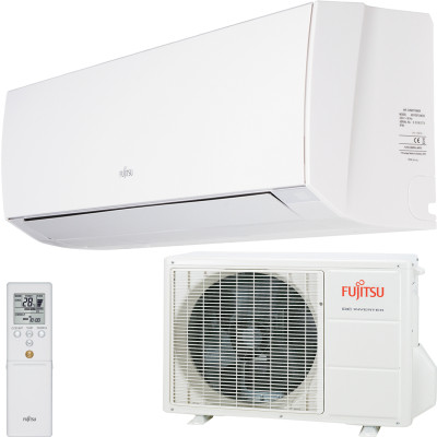 Инверторный кондиционер сплит-система Fujitsu Airflow Nordic ASYG09LMCB/AOYG09LMCBN