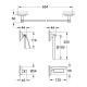 Набір аксесуарів для ванної кімнати Grohe Essentials (40344001)