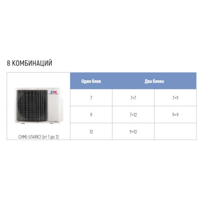 Наружный блок Cooper&Hunter Nordic Multi Light CHML-U14RK2
