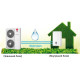 Тепловий насос LG Hydrosplit Therma V R1 HU143MRB.U30/HN1600MC.NK1/HA063C E1