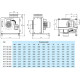 Кухонний витяжний вентилятор Salda KF T120 315-4 L3