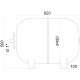 Гідроакумулятор Zilmet Ultra-Pro 80 H